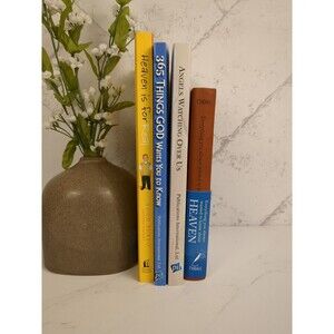 Lot Of 4 Christian Education Books Heaven Angels God Guardian Angels Bible